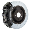 Brembo 15-19 Macan Turbo Front GT BBK 6 Piston Cast 405x34 2pc Rotor Slotted Type3-Black - 1N3.9534A1 Photo - Primary