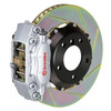 Brembo 06-09 S2000 Rear GT BBK 4 Piston Cast 328x28 2pc Rotor Slotted Type-1-Silver - 2P2.6010A3 Photo - Primary