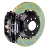 Brembo 08-13 135i (E81/E82/E88) Rear GT BBK 4 Piston Cast 345x28 2pc Rotor Slotted Type-1-Black - 2P2.8022A1 Photo - Primary