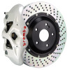Brembo 08-13 M3 (E90/E92/E93) Rear GT BBK 4 Piston Cast 380x28 2pc Rotor Drilled- White - 2S1.9016A6 Photo - Primary