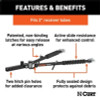 RockJock Curt Rambler Steel RV Tow Bar 7500lbs 2in Shank - RJ-70001 Features and Benefits
