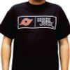 RockJock T-Shirt w/ Rectangle Logo Black Medium Print on the Front - RJ-711001-M Photo - Primary