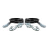 RockJock Curt Towing Safety Cable Kit 44 1/2in Long w/ 2 Snap Hooks 5000lbs 2-Pack - RJ-80151 Photo - Primary