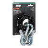 RockJock Curt Towing Safety Cable Kit 44 1/2in Long w/ 2 Snap Hooks 5000lbs 2-Pack - RJ-80151 Photo - in package