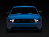 Raxiom 10-12 Ford Mustang LED Projector Headlights SEQL Turn Signals- Blk Housing (Clear Lens) - 426685 Photo - Close Up