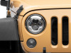 Raxiom 07-18 Jeep Wrangler JK 7-In LED Headlights- Chrome Housing (Clear Lens) - J154697 Photo - Close Up