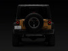 Raxiom 07-18 Jeep Wrangler JK Axial Series Halo LED Tail Lights- Blk Housing (Clear Lens) - J164240 Photo - Close Up