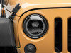 Raxiom 07-18 Jeep Wrangler JK Axial Series 7-In Dragon Eye LED Headlights- Blk Housing (Clear Lens) - J167194 Photo - Close Up