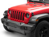 Raxiom 18-23 Jeep Wrangler JL Axial Series 9-In Angel Eye LED Headlights- Blk Housing (Clear Lens) - J177416 Photo - Close Up