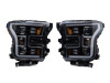 Raxiom 15-17 Ford F-150 G3 Projector Headlights w/ LED Accent- Blk Housing (Clear Lens) - T542837 Photo - Close Up