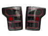 Raxiom 18-20 Ford F-150 Axial Series LED Tail Lights w/ SEQL Turn Signals- Blk Housing (Clear Lens) - T548144 Photo - Close Up