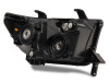 Raxiom 07-13 Toyota Tundra Axial Series Headlights w/ SEQL LED Bar- Blk Housing (Clear Lens) - TU16005 Photo - Close Up