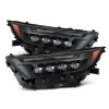 AlphaRex 19-23 Toyota RAV4 (High Trim) NOVA LED Projector Headlights Alpha-Black - 880869 Photo - Primary