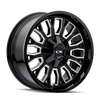 ION Type 152 20x9 / 8x180 BP / 0mm Offset / 124.1mm Hub Black/Milled Wheel - 152-2978M Photo - Primary