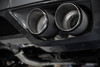 MBRP 2009-2023 Nissan GTR 3.8L Stainless Steel 3.5in Cat-Back, Dual Split Rear Quad Carbon Tips - S44073CF