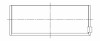 ACL Chry. Prod. V8 318-340-360 Race Series Engine Connecting Rod Bearing Set - 1B481HX-STD Technical Drawing