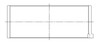 ACL BMW M3 E30 S14B20/23/25 2.0/2.3/2.5L INLINE4 Engine Connecting Rod Bearing Set - 4B1568HX-STD Technical Drawing