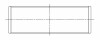 ACL Ford Duratec/Ecoboost 4 cyl 16L Race Series Engine Connecting Rod Bearing Set - 4B7267H-STD Technical Drawing