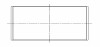 ACL Ford Duratorq 3.2L Diesel **NEW ITEM 2018** Engine Connecting Rod Bearing Set - 5B2260-.50 Technical Drawing