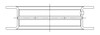 ACL Ford Prod. V8 370-429-460 Race Series Engine Crankshaft Main Bearing Set - 5M1039H-01 Technical Drawing