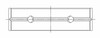 ACL Ford Duratorq 2.0L2.2L2.4L Diesel RACE Series Engine Crankshaft Main Bearing Set - 5M2276H-.25 Technical Drawing