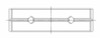 ACL Ford Duratorq 2.0L2.2L2.4L Diesel RACE Series Engine Crankshaft Main Bearing Set - 5M2276HX-STD Technical Drawing