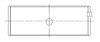 ACL Chev. V8 396-402-427-454 Race Series Narrowed with Dowel Engine Connecting Rod Bearing Set - 8B743HND-STD Technical Drawing