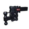 Gen-Y Phantom-X 2.5in Solid Shank 5in Drop 1.6K TW 16K Hitch w/GH-051 Dual-Ball & GH-032 Pintle Lock - GH-2423X User 1