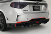 VARIS ULTIMATE REAR BUMPER SIDE SPLITTER FIN SET FOR 2008-14 SUBARU WRX [GRB] VASU-180