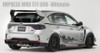 VARIS ULTIMATE REAR BUMPER SIDE SPLITTER FIN SET FOR 2008-14 SUBARU WRX [GRB] VASU-180