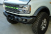 DV8 Offroad 2021 Ford Bronco | Capable Bumper Slanted Front License Plate Mount - LPBR-05 Photo - Unmounted
