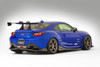 VARIS ARISING-2 CARBON FIBER REAR DIFFUSER WITH SHROUD SET FOR ZD8 SUBARU BRZ / ZN8 TOYOTA GR86