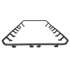 Go Rhino SRM300 Quad Baja Rail Kit (For 80x40in. Rack) - Tex. Blk (Rails ONLY - Req. Platform) - 5933083T Photo - Unmounted