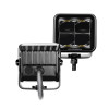 Go Rhino Xplor Blackout Series Cube LED Spot Light Kit (Surface/Threaded Stud Mnt) 2x2 - Blk (Pair) - 750200321SCS Photo - Unmounted