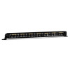 Go Rhino Xplor Blackout Combo Series Sgl Row LED Light Bar w/Amber (Side/Track Mount) 20.5in. - Blk - 751052012CSS Photo - Unmounted
