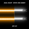 XK Glow Jeep & Truck Running Board Light w/ Turn Signal 2x48in White + Amber - XK041022 User 1