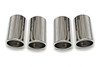 Fabspeed Ferrari F430 Polished Slip-on Tip Covers (2005-2009)