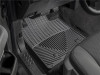 WeatherTech 10+ Lincoln MKZ Front and Rear Rubber Mats - Black - W234-W256 Photo - Primary