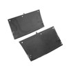 Fabspeed Carbon Fiber Right and Left Rear Bumper Diffuser Panels - Ferrari F12 Berlinetta