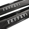 Fabspeed Carbon Fiber Door Steps/Sills with Raised "Ferrari" Chrome Script - Ferrari 360