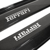 Fabspeed Carbon Fiber Door Sills w/ Silver Script - Ferrari 360