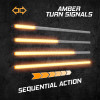XK Glow 6 Switchback Grill Lights with Start-up Animation & Sequential Turn Signals - XK041029-6 User 1