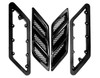 Roush 2015-2023 Roush Mustang Fender Vent Heat Extractors - Gloss Black - 422326 Photo - Close Up