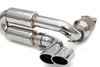 Fabspeed Porsche 996 GT2 70mm Supersport X- Pipe Exhaust System (2001-2005)