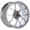 BBS RI-D 21x10.5 5x112 ET10 Diamond Silver Wheel -82mm PFS/Clip Required - RI102DS Photo - Primary