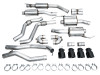 AWE Tuning 2020+ Ford Explorer ST Touring Edition Exhaust w/ Diamond Black Tips - 3015-43625 Photo - out of package