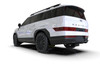 Rally Armor 2024+ Hyundai Santa Fe Black Mud Flap w/ White Logo - MF118-UR-BLK-WH User 1