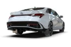 Rally Armor 2024+ Hyundai Elantra N Line Black Mud Flap w/ Red Logo - MF120-UR-BLK-RD User 2