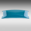 National Cycle 49-59 Harley Davidson Pan Head FL-Replacement Window - Blue - 23017 User 1
