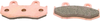QuadBoss 85-86 Honda ATC250R Front Left Sintered Brake Pad - 600138 Photo - Primary